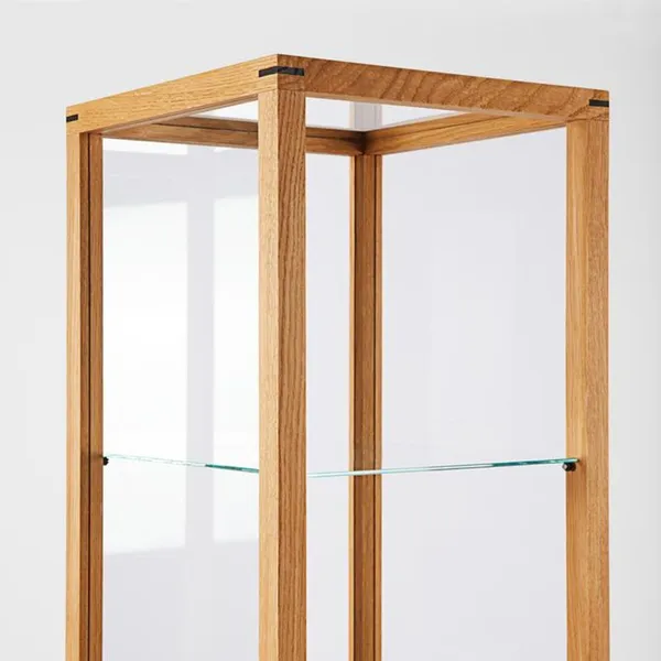 Japanese Display Cabinet Medium Warm Oak