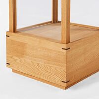 Japanese Display Cabinet Medium Warm Oak