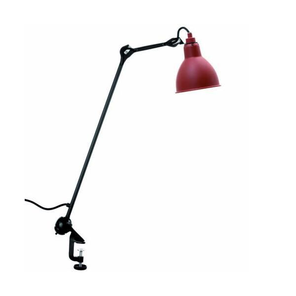 N201 Bordslampa Matt Svart & Matt R&ouml;d