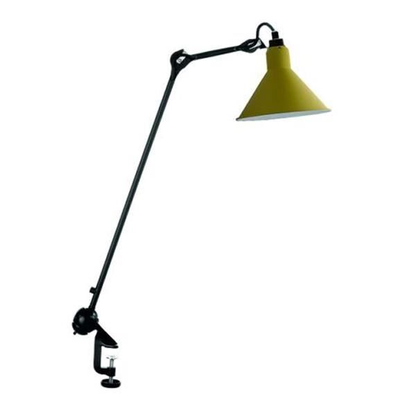 N201 Bordslampa Matt Svart & Matt Gul