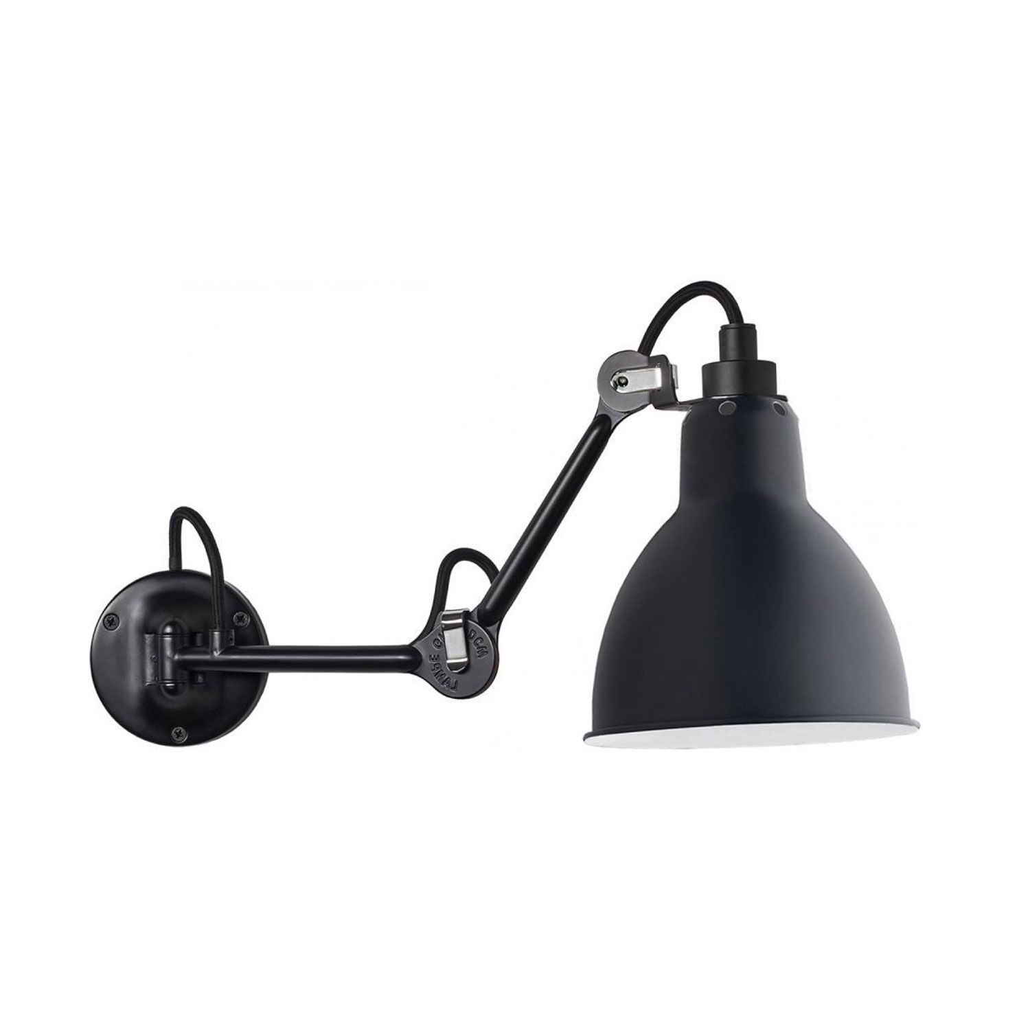 N204 V&auml;gglampa Matt Svart