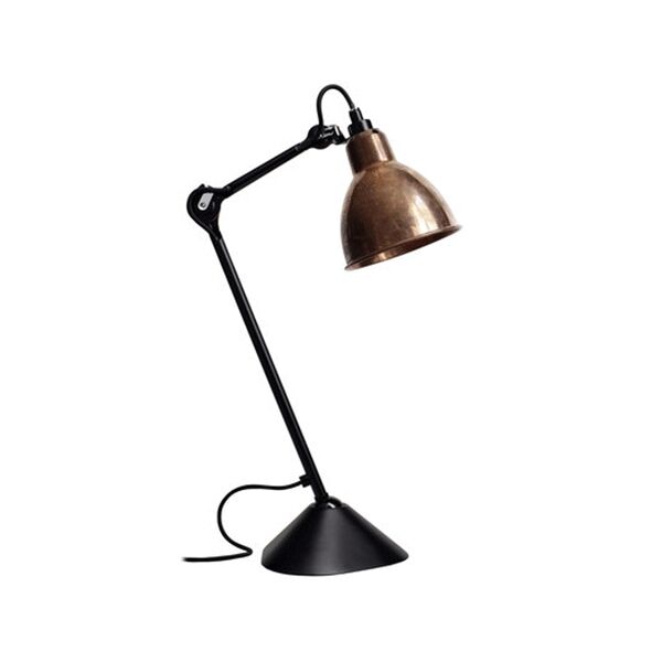 N205 Bordslampa Matt Svart/ R&aring; Koppar