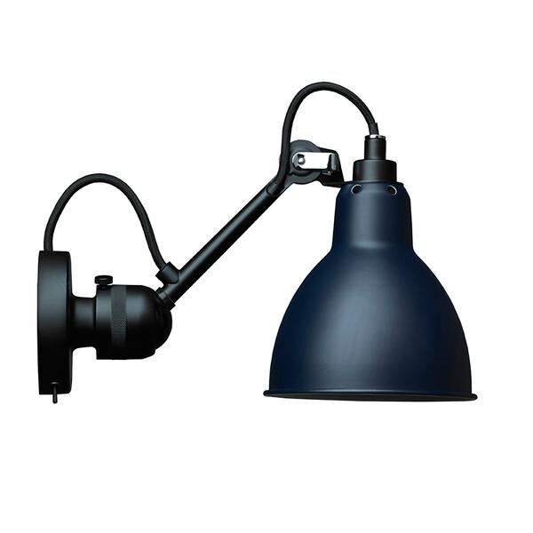 Svart V&auml;gglampa Matt & Matt Med P&aring; /Av