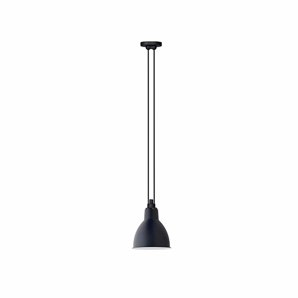 N322 Taklampa Matt Bl&aring; Rund