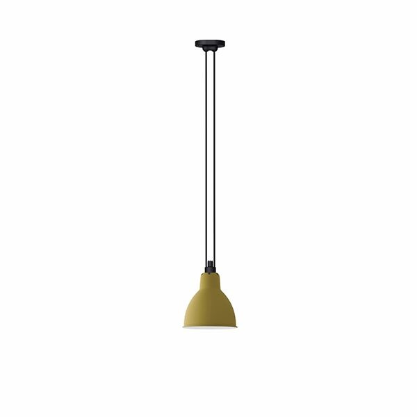N322 Taklampa Matt Gul Rund