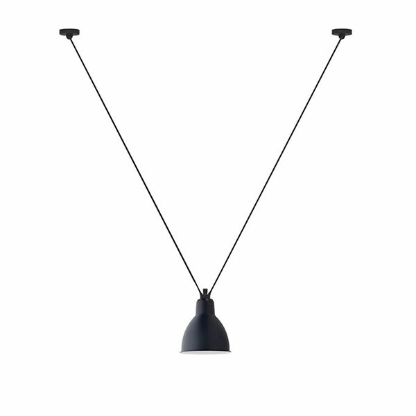 N323 Taklampa Matt Bl&aring; Rund