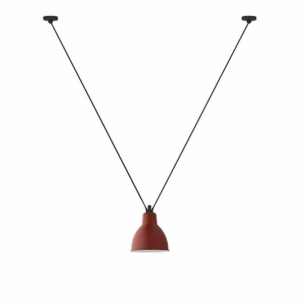 N323 Taklampa Matt R&ouml;d Rund