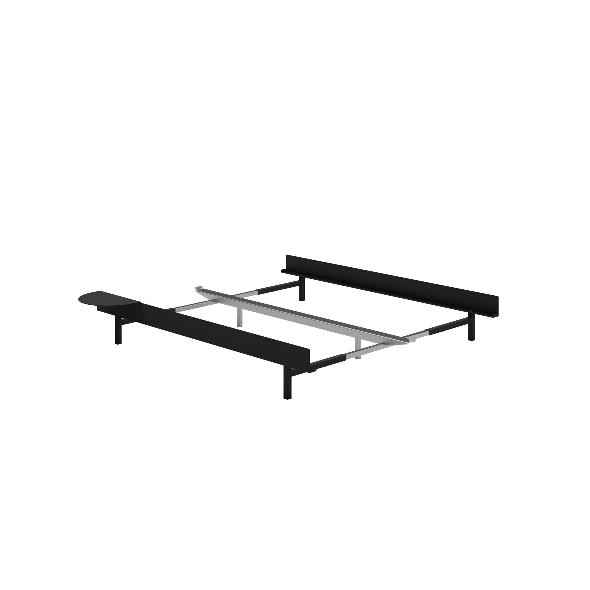 Bed Sengeramme 90-180 cm Sort