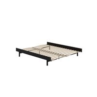 Säng Sängram 90-180 cm Svart
