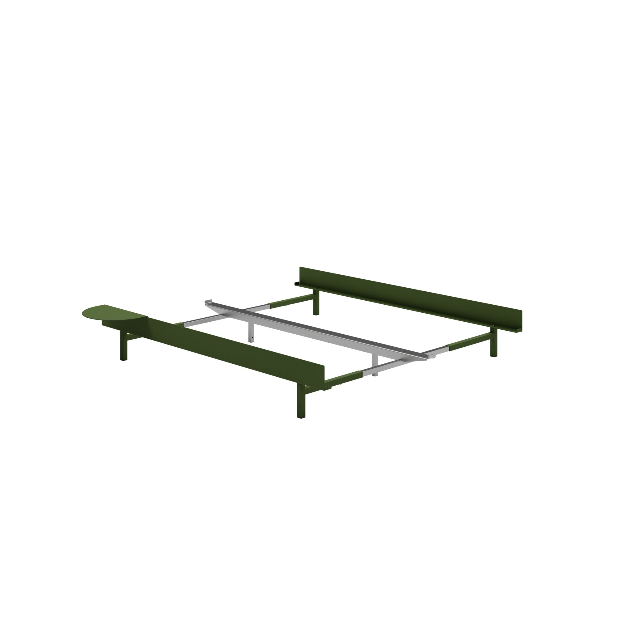 Seng Sengramme 90-180 cm Furugrønn