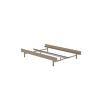 Säng Sängram 90-180 cm Sandfärgad