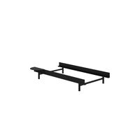 Bed Bed Frame 90 cm Black