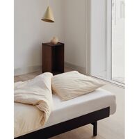 Bed Bed Frame 90 cm Black