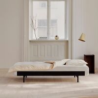 Bed Bed Frame 90 cm Black