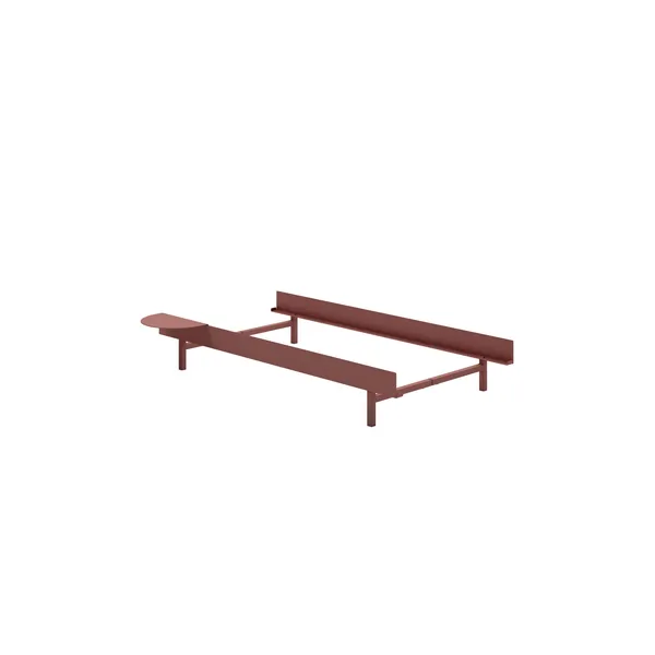 Bed Bed Frame 90 cm Dusty Rose