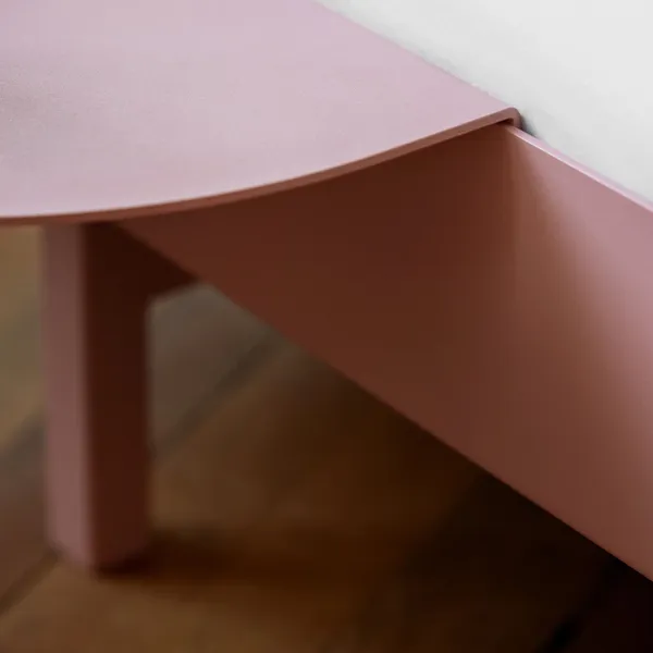 Bed Bed Frame 90 cm Dusty Rose