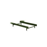Bed Bed Frame 90 cm Pine Green