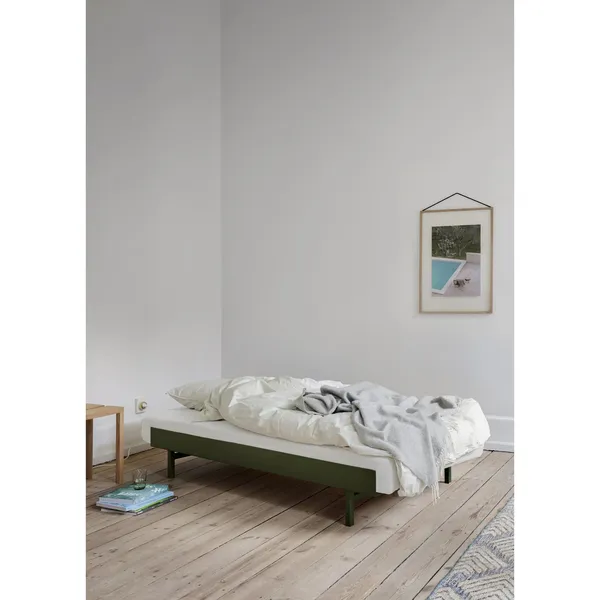 Bed Bed Frame 90 cm Pine Green