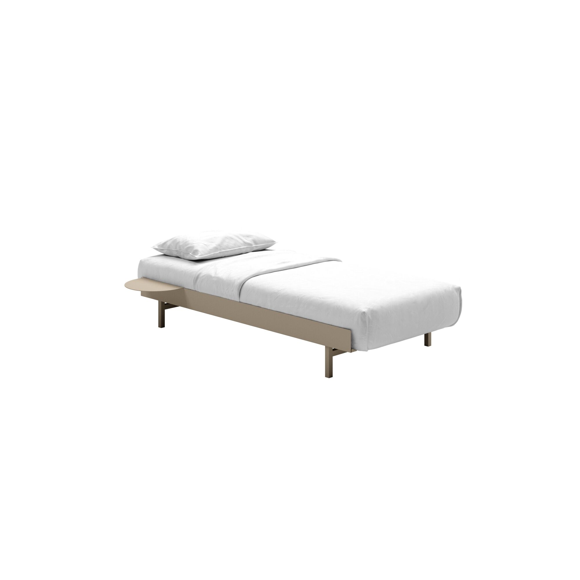 Bed Sengeramme 90 cm Sand