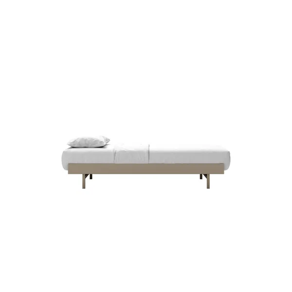 Bed Bed Frame 90 cm Sand