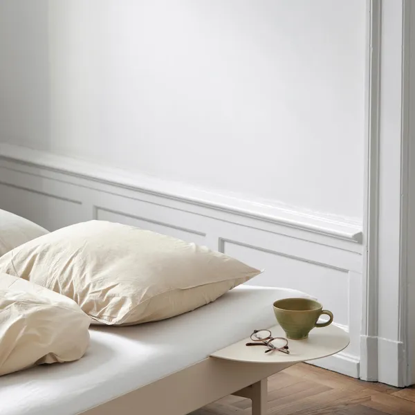 Bed Bedside Table Terracotta