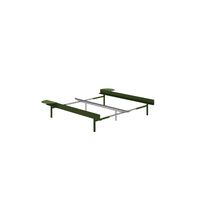 Bed Bed Frame 90-180 cm With High Legs Pine Green