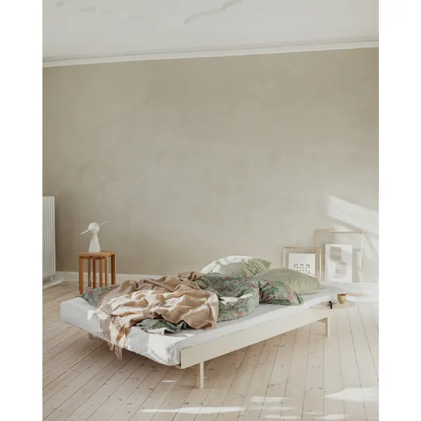 Bed Bed Frame 90-180 cm With High Legs Pine Green