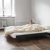 Bed Bed Frame 90-180 cm With High Legs Terracotta