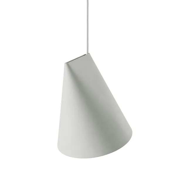Ceramic Lampa Wisząca Light Szary Wide