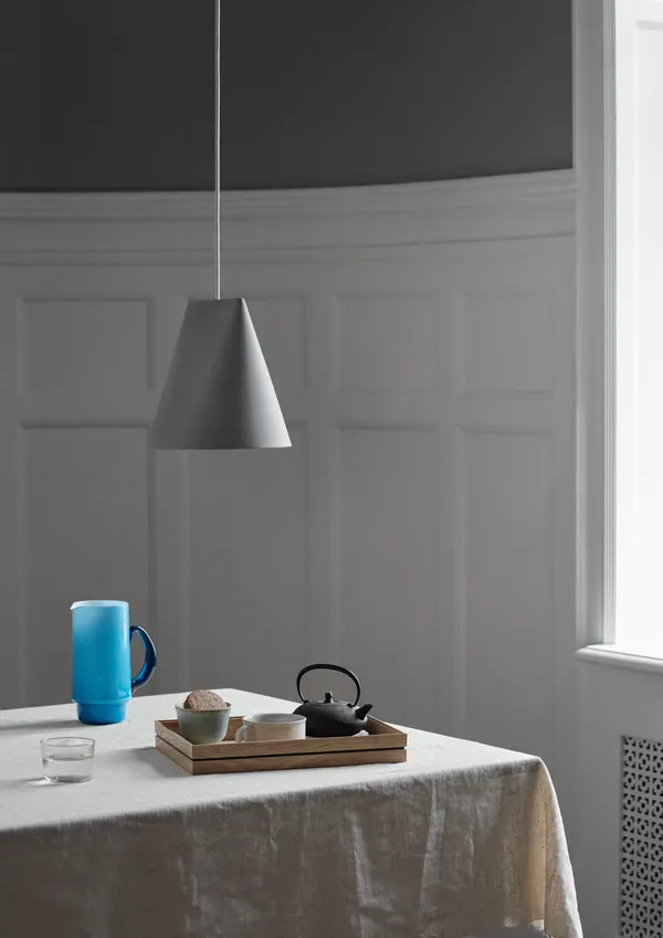 Ceramic Lampa Wisząca Light Szary Wide