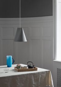 Ceramic Lampa Wisząca Light Szary Wide