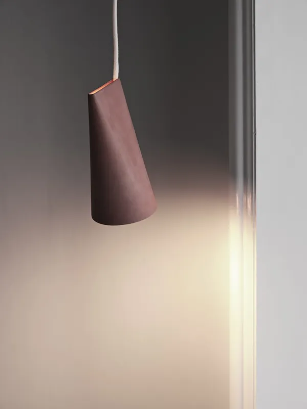 Ceramic Pendel Terracotta Smal