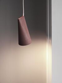 Ceramic Pendel Terracotta Smal