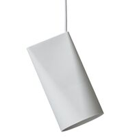 Ceramic Pendant White Narrow