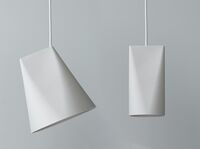 Ceramic Pendant White Narrow