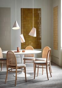 Lampa Wisząca Ceramiczny , Biały, Szeroki