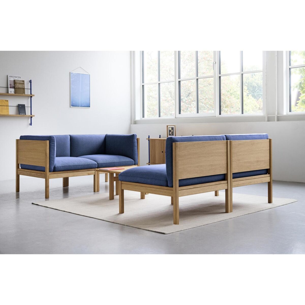 Modular 2-Seater Sofa With Sides Autum 361