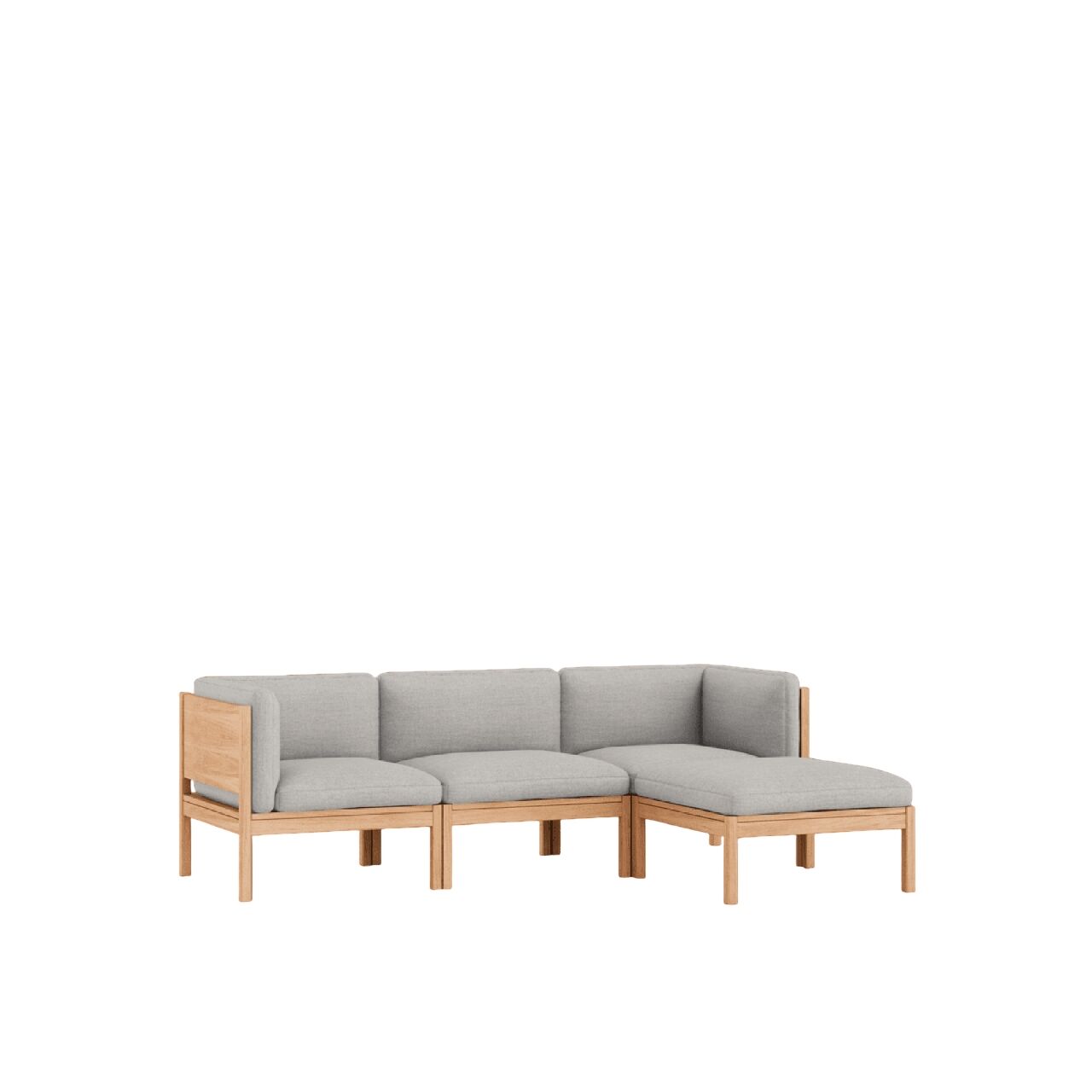 Modular 3-Personers Sofa Med Sider & Chaiselong Autum 101