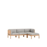 Modular 3-sits Soffa med Sidor & Schäslong Autum 101