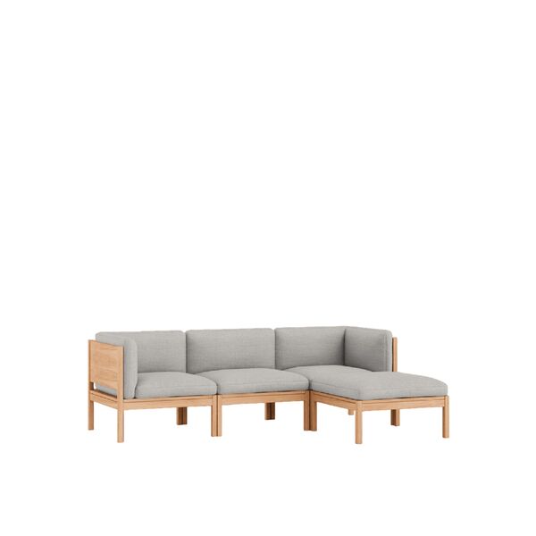 Divano Componibile A 3 Posti con Fianchi e Chaise Longue Autum 101