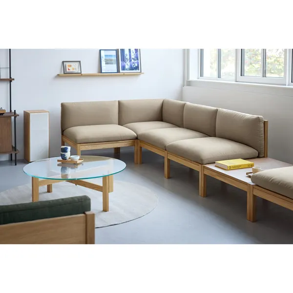 Modular 3-sits Soffa med Sidor & Schäslong Autum 101