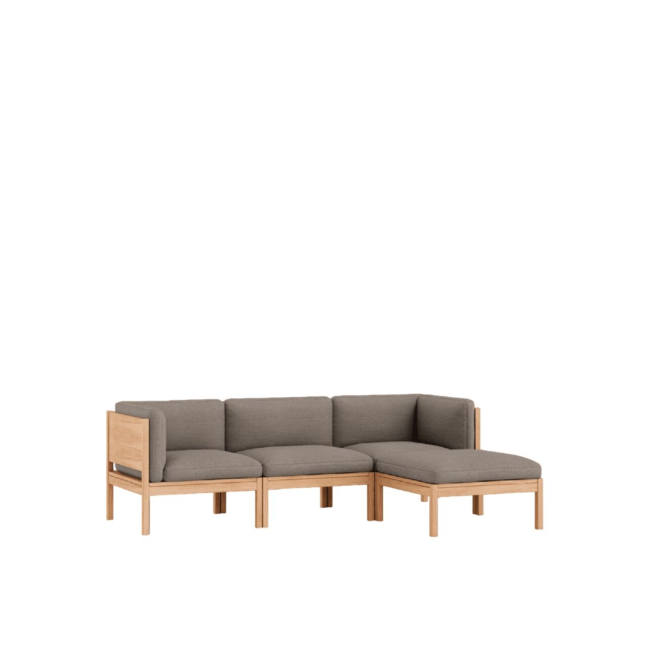 Modular 3-Personers Sofa Med Sider & Chaiselong Autum 331