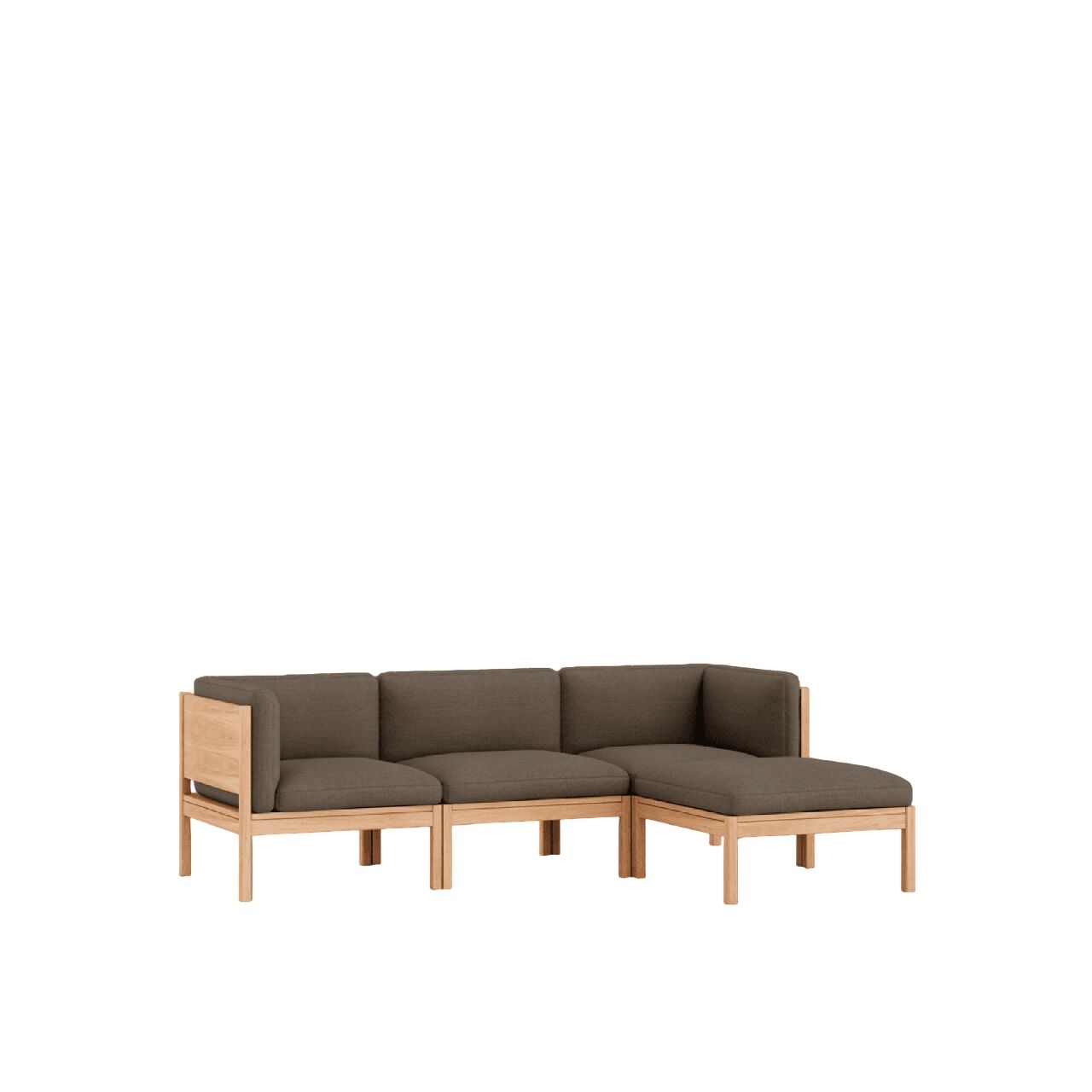 Modular 3-Personers Sofa Med Sider & Chaiselong Autum 361