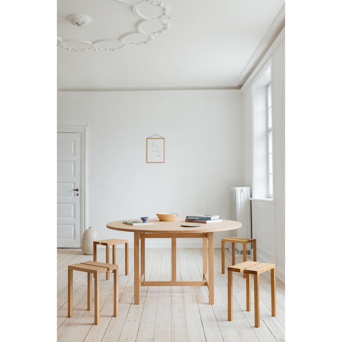 Rundt Spisebord Ø130 Eik