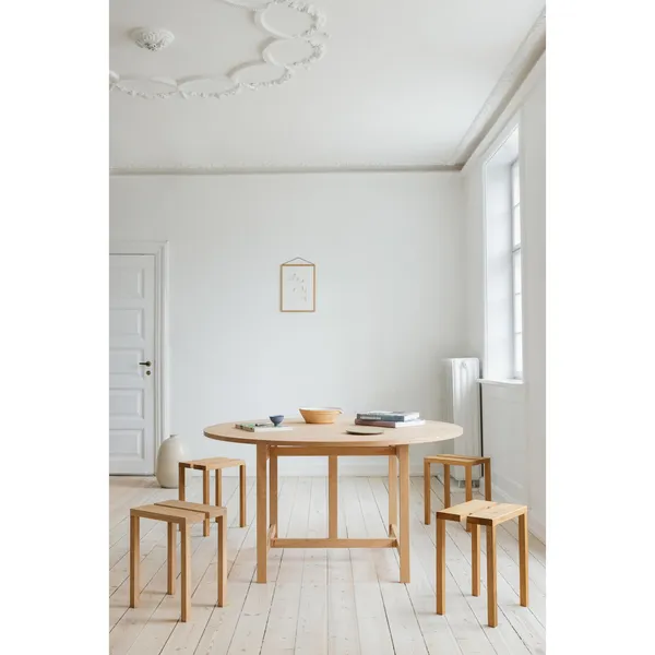 Round Dining Table Ø130 Oak