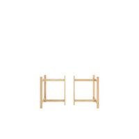 Rectangular Table Leg Oak