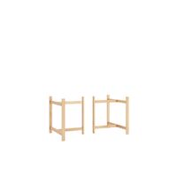 Rectangular Table Leg Oak