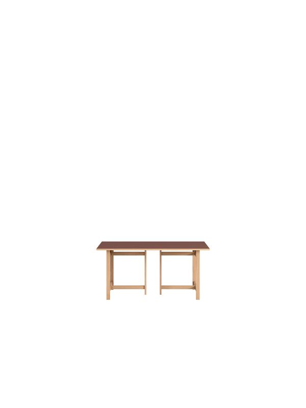 Mesa de Comedor Rectangular 160x90 Borgoña