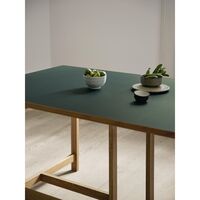 Rectangular Dining Table 160x90 Green