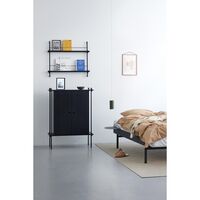 Shelving Cabinet Oak/ White